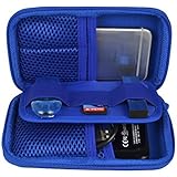 ESTARER Borsa per Disco Rigido Esterno Penna USB/Scheda SD Borsetta Blu