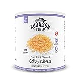 Augason Farms Freeze Dried Shredded Colby Cheese 1 lbs 14 oz No. 10 Can