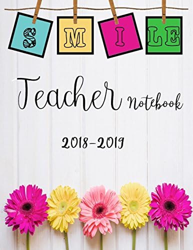 Teacher Notebook 2018-2019: Lesson Plan and Record Book| Lesson Plan Book For Teachers| Teacher Lesson Planner 2018-2019/ Classroom Organization, Large Size 8.5?x11?: Volume 3 (Teacher Planner) Paperback – Large Print, 14 Apr 2018