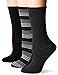 No nonsense Women's Striped Flat Knit Crew Sock 3-Pack