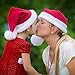 Huggalugs Baby Toddler Children or Adult Snowy Santa Stocking Hat M