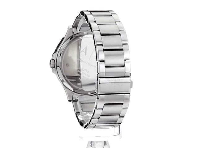 Armani-Exchange-Hampton-Stainless-Steel-Watch