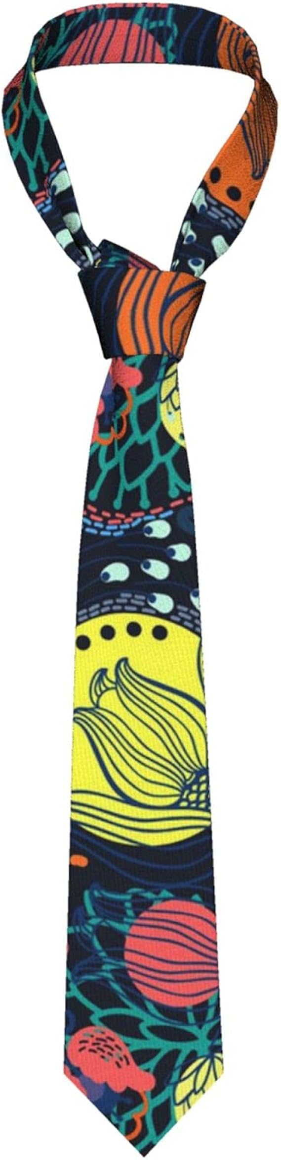 Amazon 花のイラスト ネクタイ メンズネクタイはファッショナブルでカジュアルで 片手で簡単かつ便利に着用できます 結婚式 入学式 卒業式に適しています ネクタイ 通販