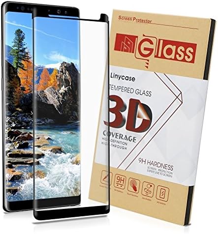 Galaxy Note 8 Screen Protector, Linycase Galaxy Note 8 Tempered Glass Screen Protectors [Bubble-Free] [Case Friendly] Screen Protector Glass for Samsung Galaxy Note 8