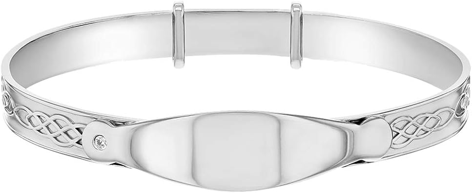 newborn silver bracelet