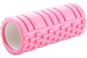 13" EVA Foam Roller for Back Legs High Density Yoga Fitness Massage Deep Tissue Massager for Muscle Pain Recovery and Myofasc