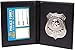 Kids Pretend and Play Police Wallet with Badge for Costume - Dress The Part - Put Your Hands Up Black