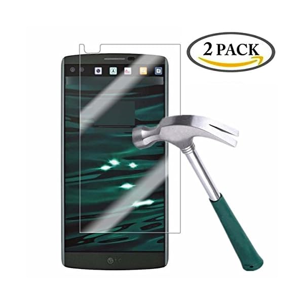 2-Pack-LG-V10-Screen-Protector-Asstar-LG-V10-Tempered-Glass-Screen-ProtectorBubble-FreeAnti-ScratchAnti-GlareAnti-Fingerprint-Premium-Tempered-Glass-Screen-Protector-for-LG-V10