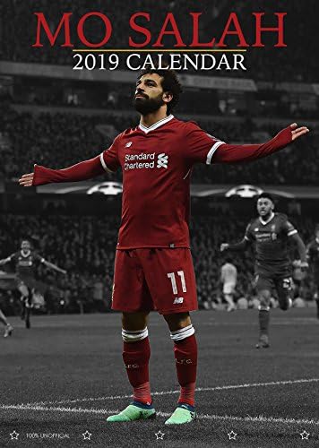 Mo Salah 2019 Calendar : Liverpool FC's Newest Legend The Egyptian King