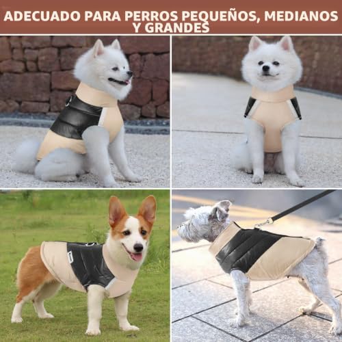 Idepet Dog Water Coat Winter Clothes for Small Medium Large Dogs Pets Sizes S M L XL XXL 3XL 4XL 5XL