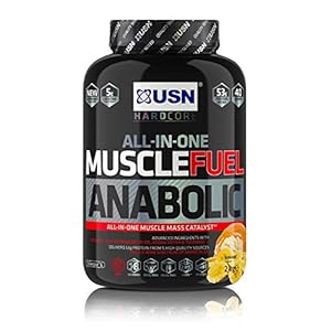 USN-Muscle-Fuel-Anabolic-Banana-Protein-Shake-2KG-Workout-Boosting-All-in-One-Muscle-Gain-Protein-Powder USN Muscle Fuel Anabolic Banana All-in-one Protein Powder Shake (2kg): Workout-Boosting, Anabolic Protein Powder for…