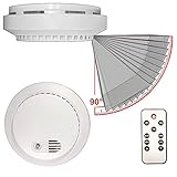 PalmVID DVR LITE Smoke Detector Hidden Camera Spy Camera with Adjustable View