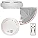 PalmVID DVR LITE Smoke Detector Hidden Camera Spy Camera with Adjustable View