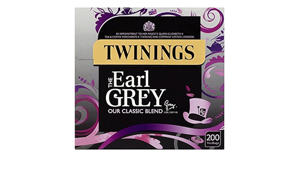 twinings earl grey tea bags 200