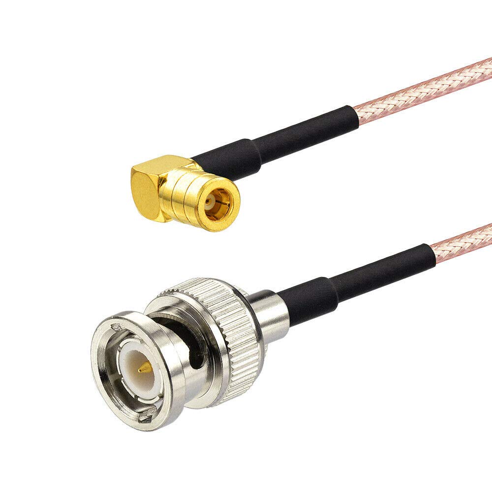 SZRMCC BNC Male to Right Angle SMB Female DAB Digital Radio Antenna Adapter Cable…