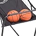 Redline Alley-Oop Single Basketball Shootout with Quick Connect Easy-to-Assemble Frame and Compact Fold-up Design for Easy Storage 26 pounds