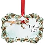 South Arabian Uromastyx Lizard Christmas Ornament