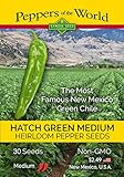 Hatch Green Chile - 30 Seeds from New Mexico - Medium Hot