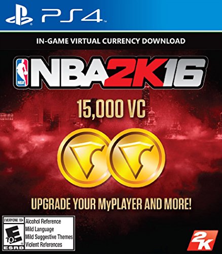 NBA 2K16 - 15,000 VC - PlayStation 4 [Digital Code]
