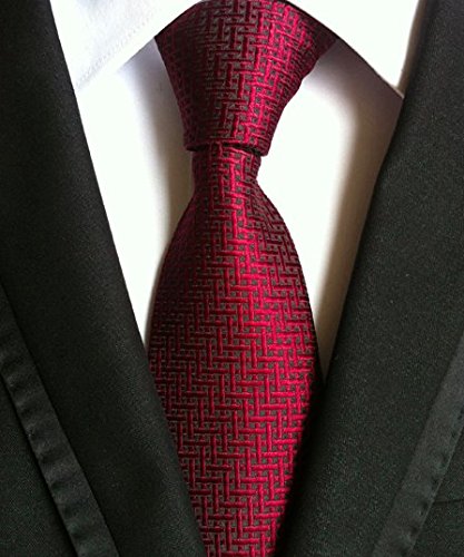 AVANTMEN 9 PCS Classic Men\'s Neckties Woven Jacquard Neck Ties Set (9 Pack-style B)