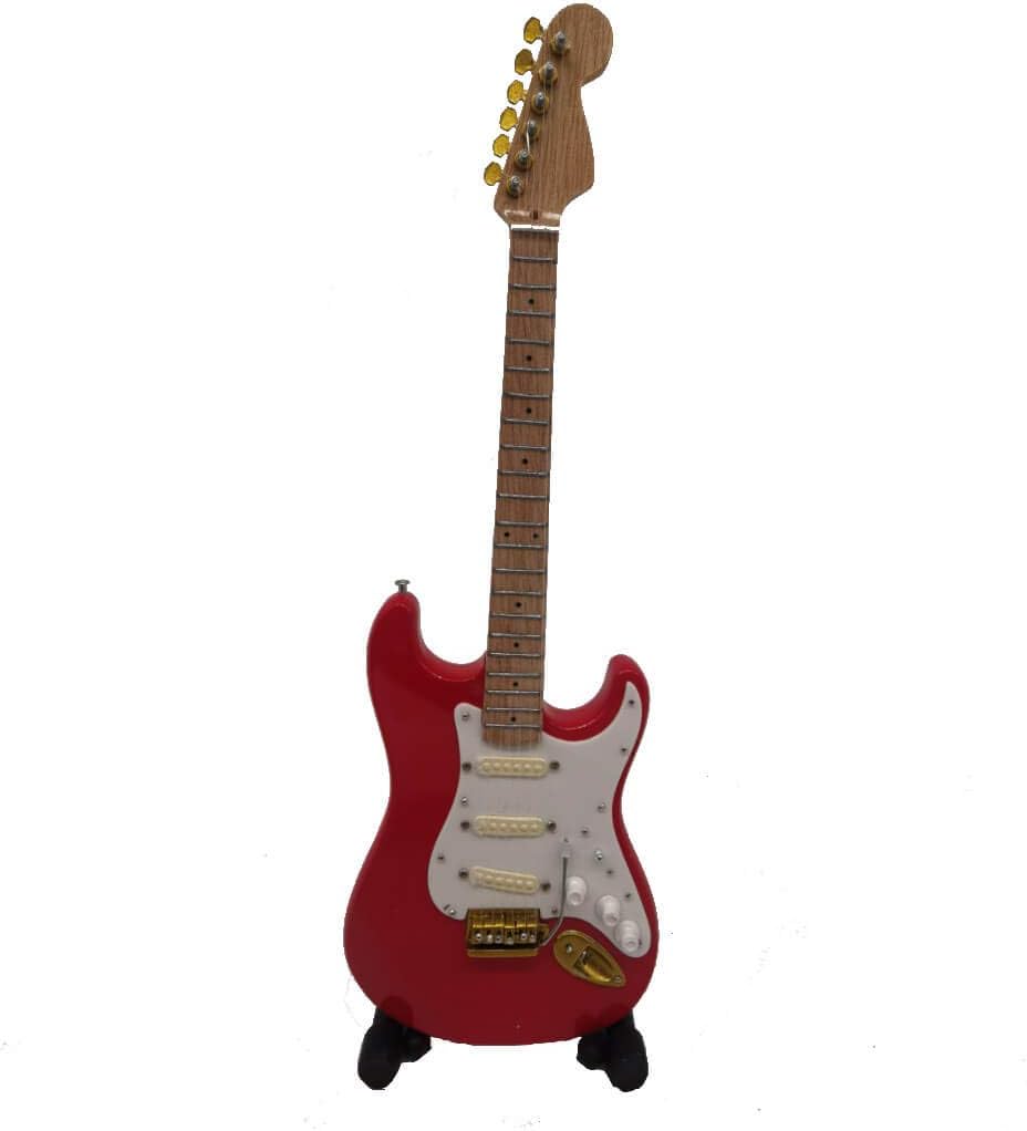 Axman Hank Marvin (The Shadows) Miniature Guitar Replica, Music Gifts, Handmade Ornamental 1/4 Scale, Includes a Display Box - Image 3