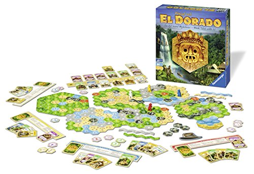 Ravensburger 26720, EL Dorado, Strategiespiel, Spiel für Erwachsene und Kinder von 10, 99 Jahren, Taktikspiel geeignet für 2-4 Spieler, Gelb – Bild 5