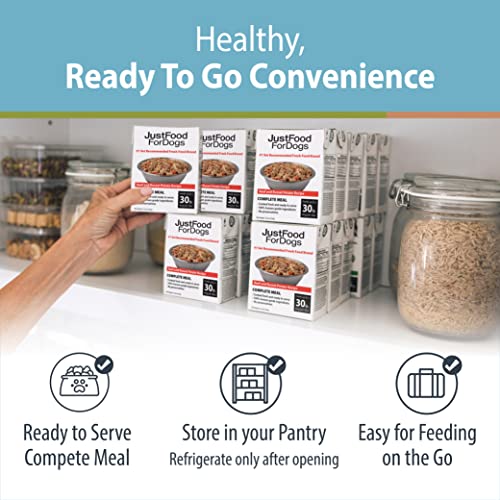 JustFoodForDogs Pantry Fresh Dog Food, Human Grade Beef & Russet Potato