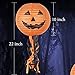 Charmed 10 inch Halloween Jack o Lantern Pumpkin Paper Lanterns Orange (10 Count)