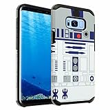 Galaxy S8 PLUS Case, DURARMOR Galaxy S8 Plus Star Wars R2D2 Astromech Droid Robot Dual Layer Hybrid ShockProof Ultra Slim Armor Protector Case Cover, Star wars R2D2