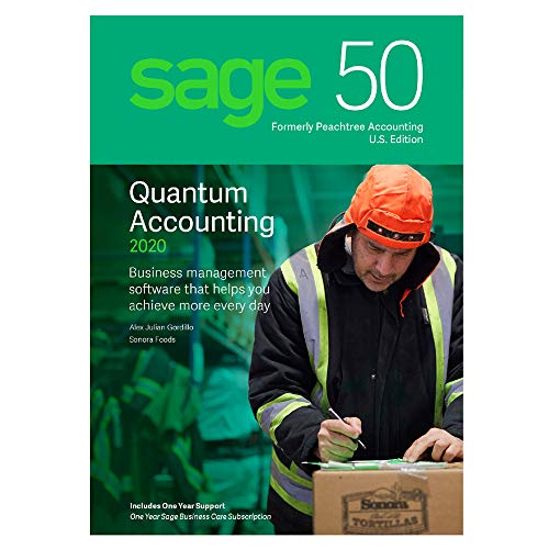 Sage Software 50 Quantum Accounting 2020 U.S. 1-User