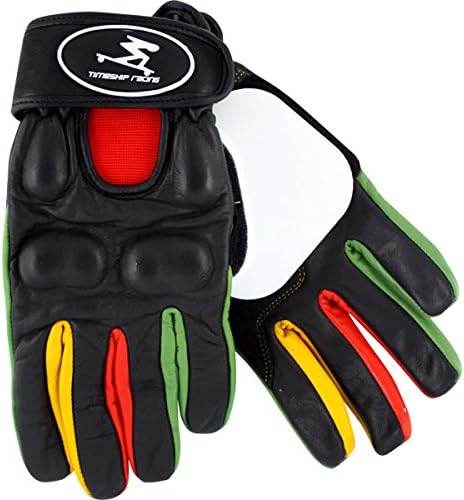 Timeship Kody Noble Slide Gloves [Medium] Black/Rasta