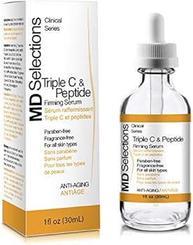 md selections triple c peptide serum