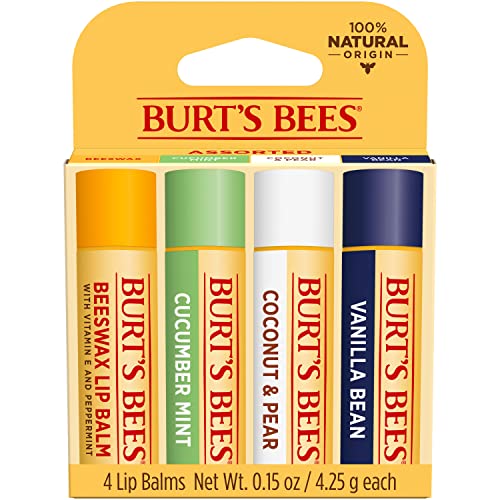 Burt's Bees Lip Balm, Moisturizing Lip Care, 100 Natural, Sweet Sorbet
