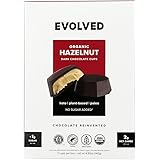 EVOLVED Chocolate Hazelnut Butter Keto Cups, 4.93-oz. Pouch (Count of 1), 7 Cups