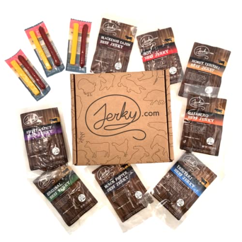 Beef Jerky Snacks Gift Box 11 Piece Beef Jerky Gift Set Including 8