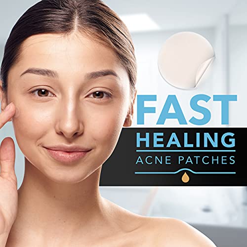 Acne Patches (120 Count) with Tea Tree Oil, Hydrocolloid Pimple Patches