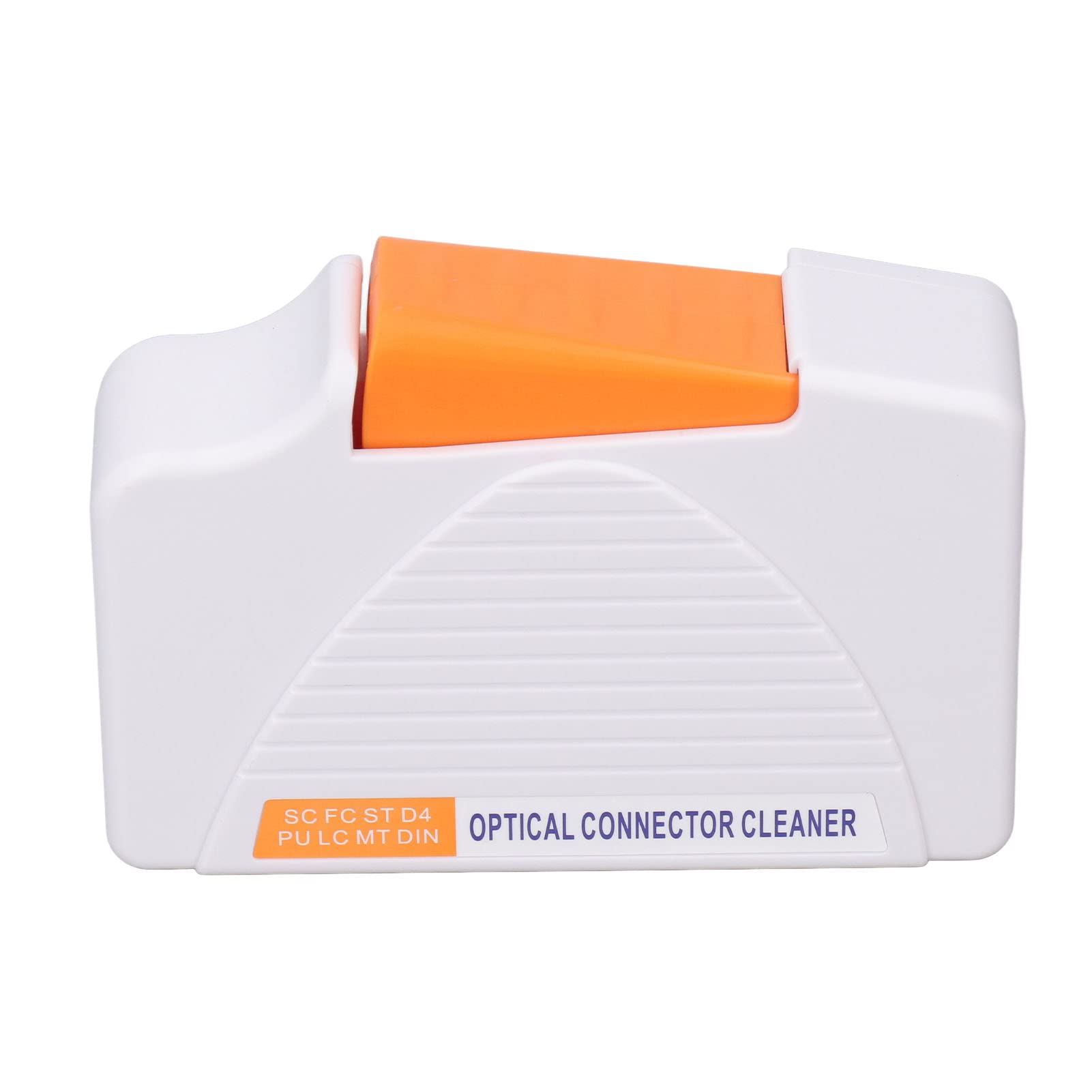 Optical Connector Cleaner, Plastic Cassette Tape Optical Fiber Connector Cleanner, Fiber Cleaner Optic Cleaning Cassette with 500+ Uses Times for FC, SC, LC, ST, MU, D4, MPO