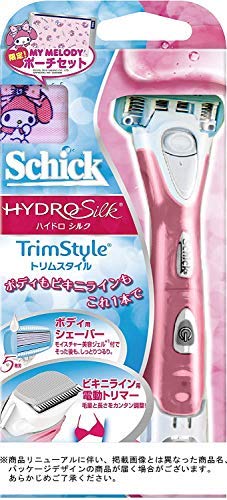 【2個セット】シック Schick ハイドロシルク トリムスタイル ホルダー 女性用 カミソリ (替刃1コ本体に装着済み)商品画像