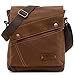 Aibag Unisex Messenger Bag, Vintage Small Canvas Shoulder Crossbody Purse