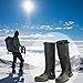 Waterproof High Legging Gaiters for Hiking, Walking , Climbing ,Hunting, Snow, Mountain Sports (Black, XL)