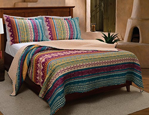 Greenland Home 3-Piece Southwest Quilt Set, King