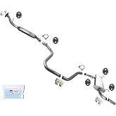 Exhaust System Pipe Muffler Gaskets Hangers Replacement Parts For 2006-2007 Pontiac G6 2.4L