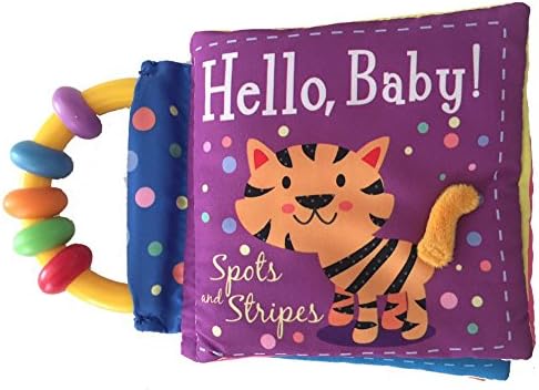 Hello, Baby! Spots and Stripes Rag Book – 2018