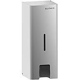 Sunera Commercial Soap Dispenser Wall Mount Luxury 304 Stainless Steel Soap Dispenser Kitchen Bathroom Industrial Push Hand Sanitizer Dispenser 1000ml SUNERA