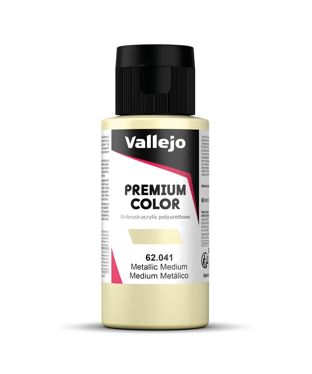Vallejo Premium Paint 60ml Metallic Medium