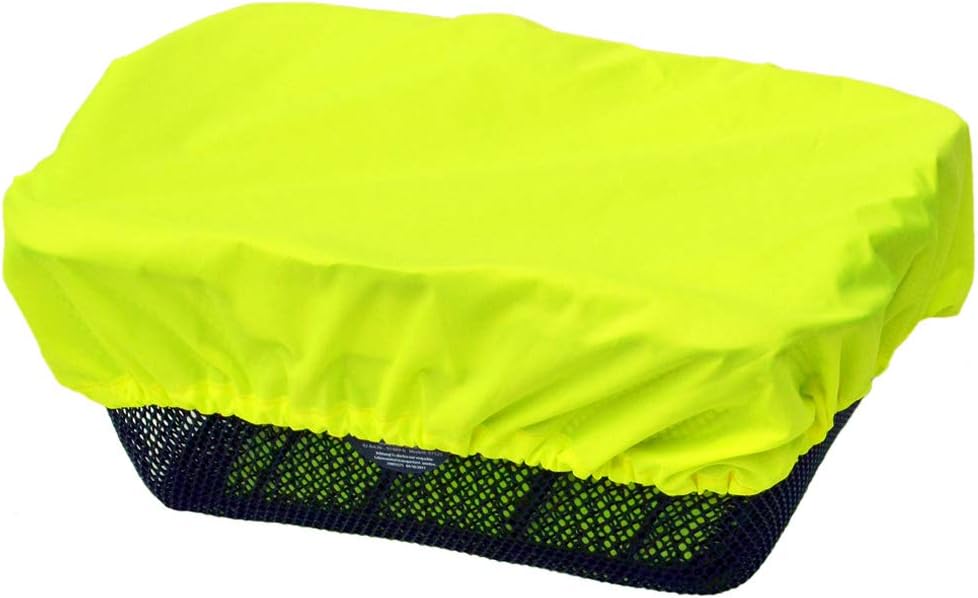 NICE 'n' DRY Waterproof basket cover, cover for bicycle basket, rain cover with elastic band