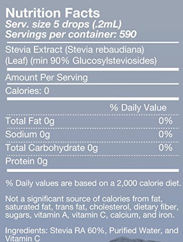 Liquid Stevia Drops Natural Sweetener - 4oz Droplet Bottle - No Aftertaste, No Artificial Sucralose, No Calories, Sugar Free - Easily Mix into Hot and Cold Beverages and Healthy Treats - Aspen Natural - Thumbnail 6