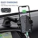Phone Holder for Car, MANORDS Universal Long Neck Car Mount Holder Compatible iPhone Xs XSMax XR X 8 8 Plus 7 7 Plus Samsung Galaxy S10 S9 S8 S7 S6 LG Nexus Sony and More