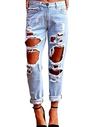 Resultado de imagen de vaqueros rotos