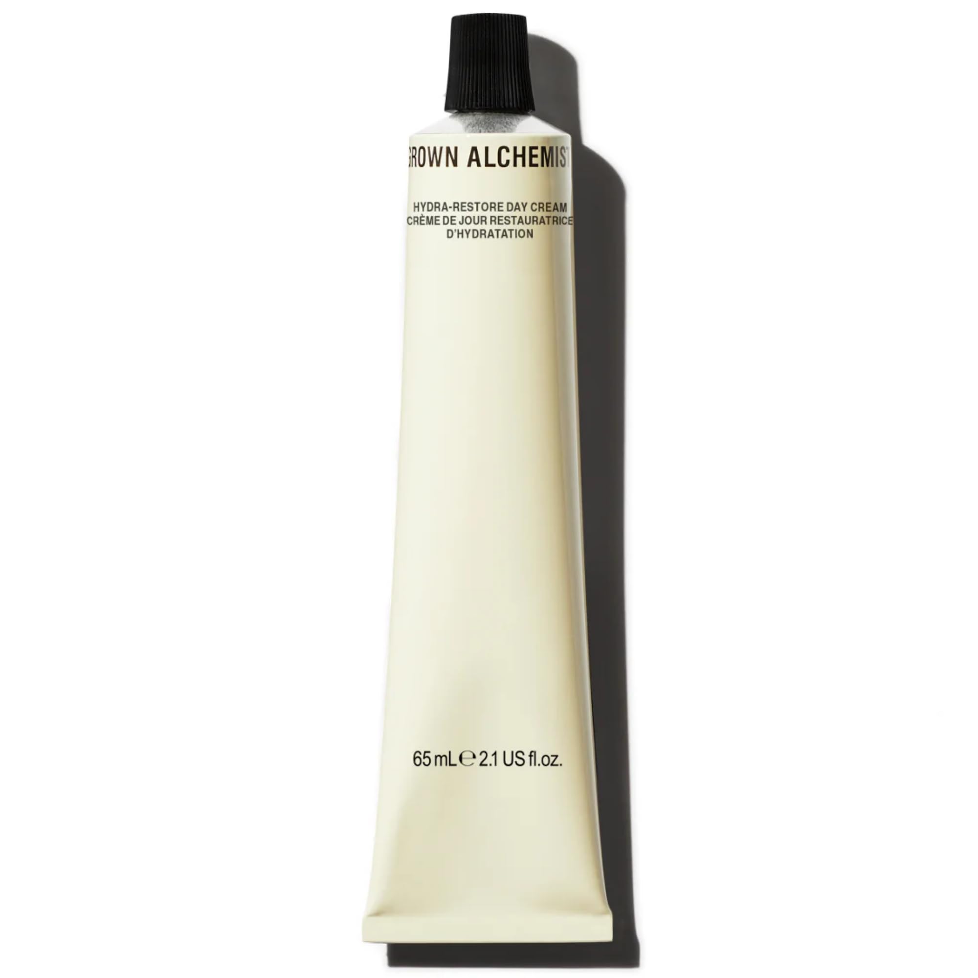 Grown Alchemist Hydra-Restore Day Face Cream - Luxury Daily Moisturising Cream and Natural Make Up Primer - Hydrating Face Moisturiser with Antioxidants Aloe, Vitamin E, Vegan Plant Oils - 65 ml